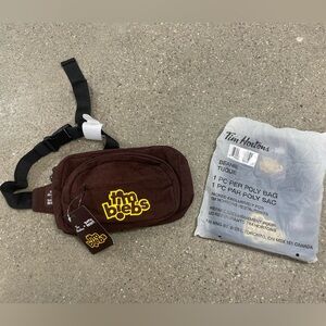 NWT Limited Edition Justin Bieber Tim Hortons Biebs beanie hat and Fanny Pack